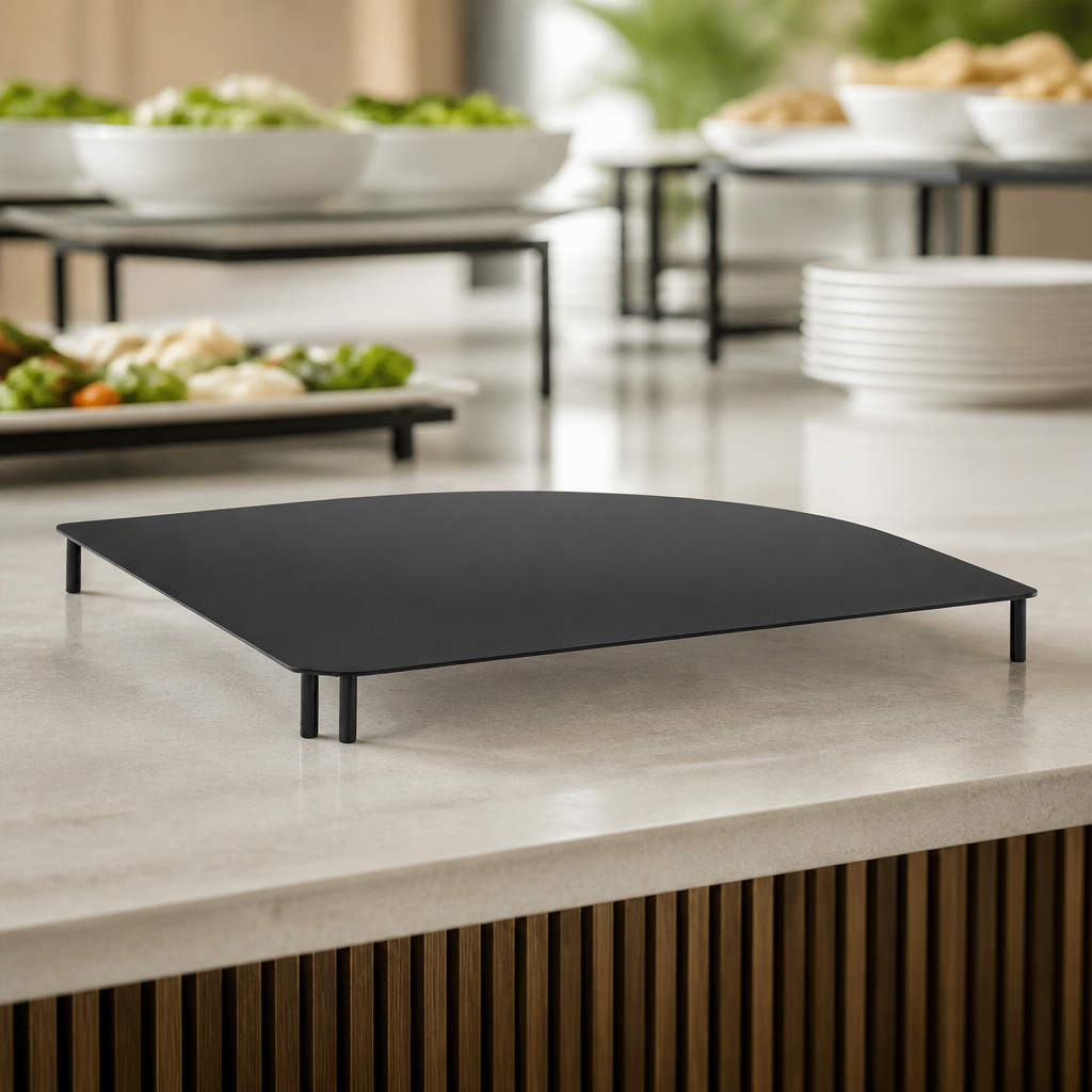 Commercial Corner Link Black 390x390x30mm
