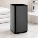 Commercial Square Waste Bin 7L Polypropylene Black