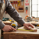 Premium 8M Powerlock Tape - Heavy Duty Measuring Tool with Durable Design and High-Performance Accuracy