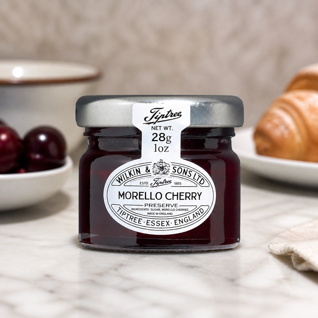 Commercial Morello Cherry Preserve 28g Portion Jars 72 Pack
