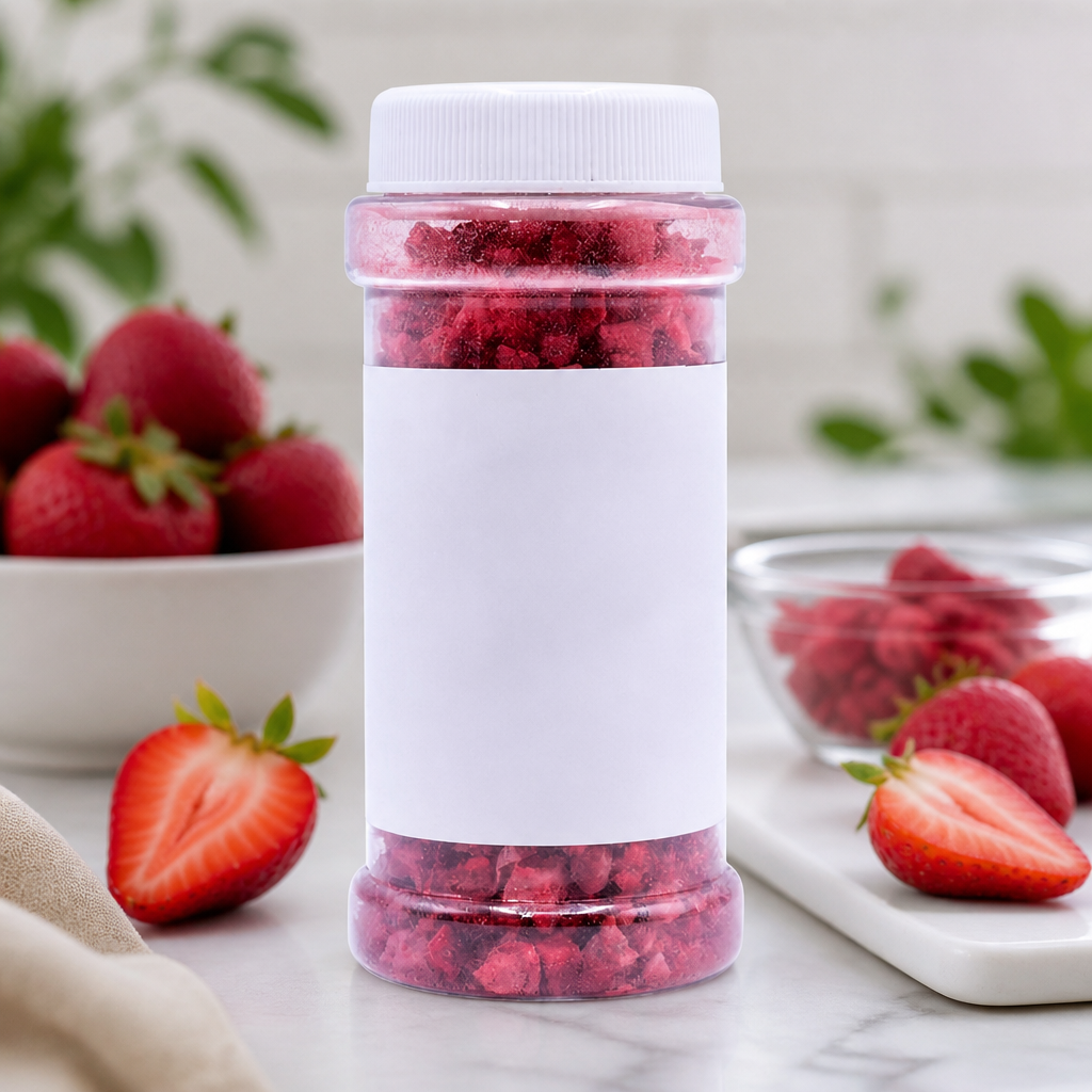 Freeze Dried Strawberry Pieces 12g - Commercial Drink Topping