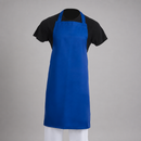 Commercial Staff Bib Apron Royal Blue One Size Fits All