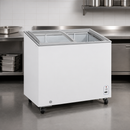 200Ltr Commercial Chest Display Freezer with Sliding Glass Lid