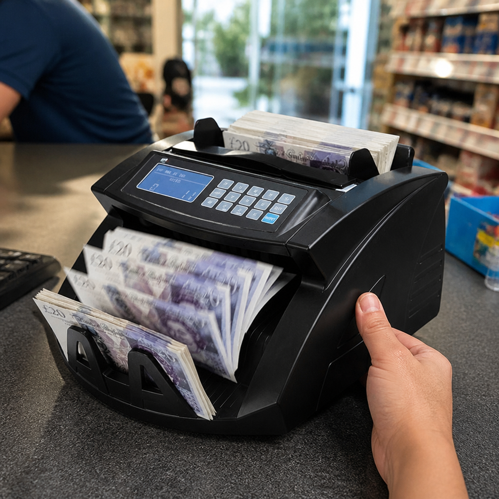 Commercial Banknote Counter with add and batch functions