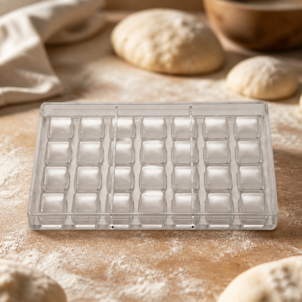 Commercial Oval Praline Mould 275x175mm for desserts