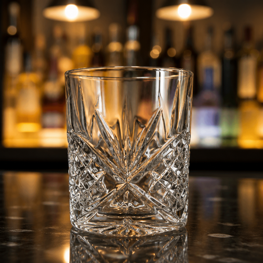 320ml Commercial Old Fashioned Whisky Glasses - 6 Pack