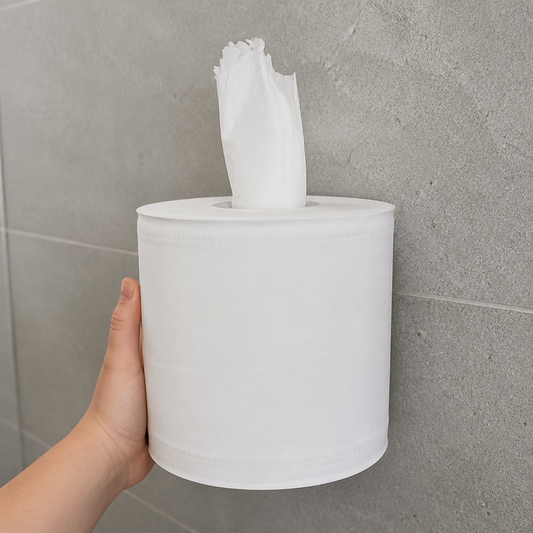 Commercial Centrefeed Wiping Paper Roll 6 Pack 2-Ply