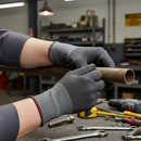 Premium Lightweight Nitrile Coated Gloves with Enhanced Breathability and Abrasion Resistance for Industrial Applications