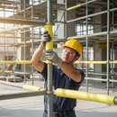 Premium Scaffolding Protection Foam 2M Length with 5cm Internal Diameter for Safety on Construction Sites