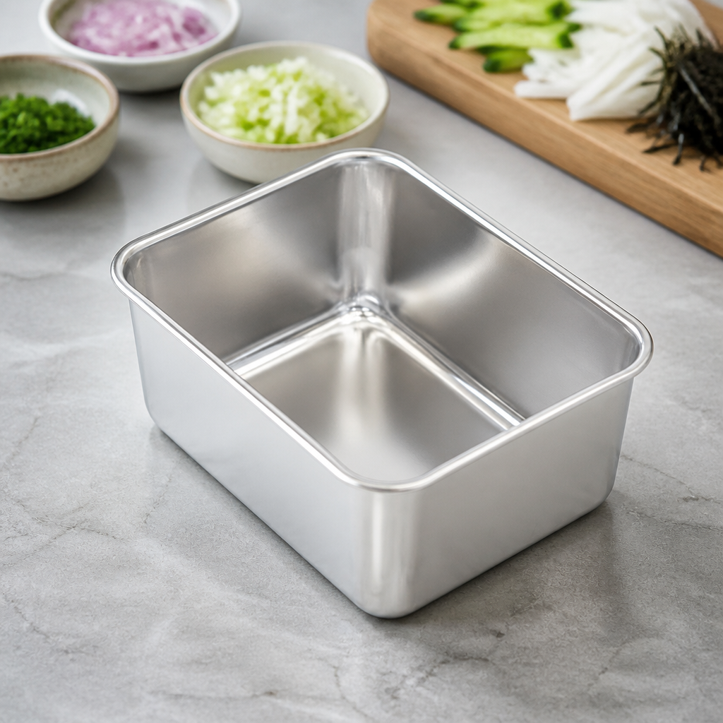 Large Stainless Steel Insert for Commercial Yakumi Pan 120x90mm