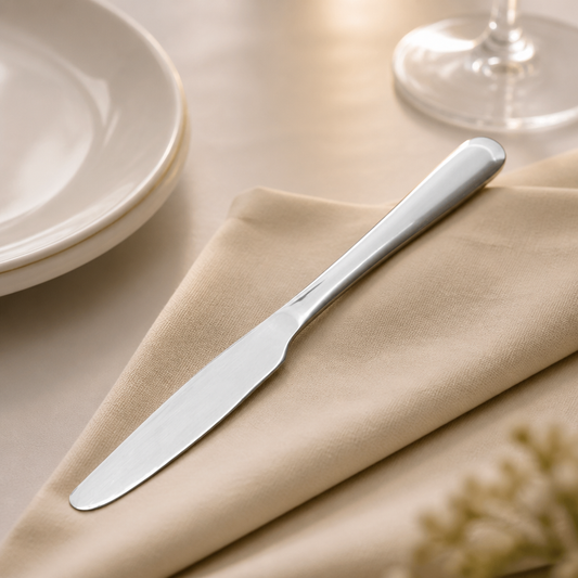 Commercial Dessert Knives 12 Pack 214mm Stainless Steel
