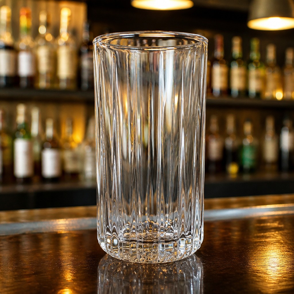 400ml Vintage Hi-Ball Glasses - Pack of 6 for Cocktails