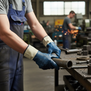 Premium Long Safety Cuff Gloves with Nitrile Coating for Enhanced Durability and Flexibility