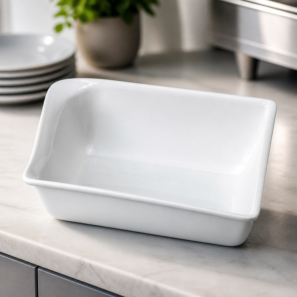 Commercial Melamine Serving Dishes 230x310mm (2 Pack)