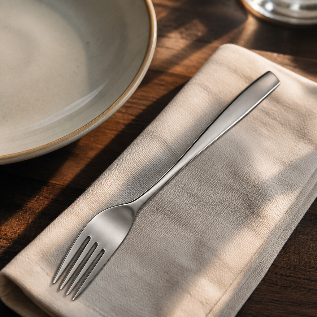 Commercial Stainless Steel Table Forks 12 Pack 208mm