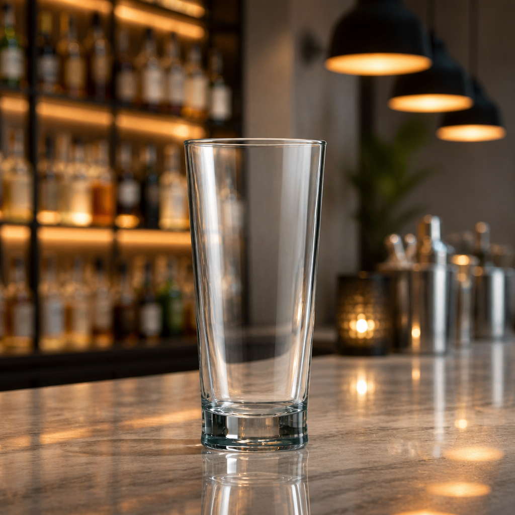 Commercial Nucleated Conical Pint Glasses 570ml - 24 Pack