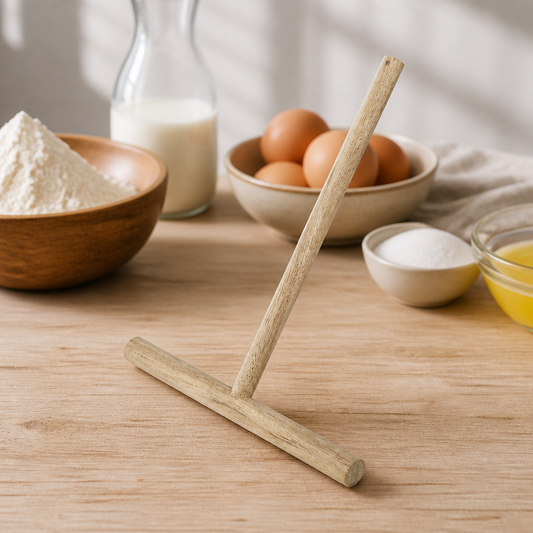 Wooden Crepe Spreader 295mm for Commercial Kitchen Use