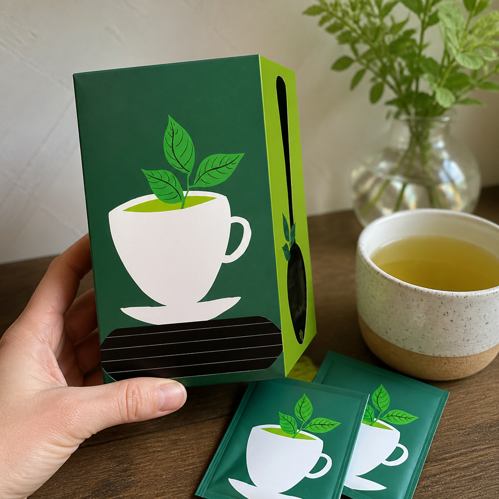 Fairtrade Organic Green Tea Bags 150 Count Catering Supplies