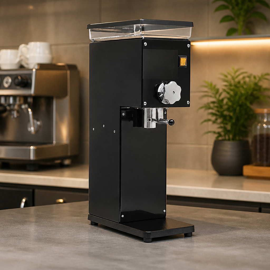 Commercial Coffee Grinder 1.7kg Capacity Durable Design