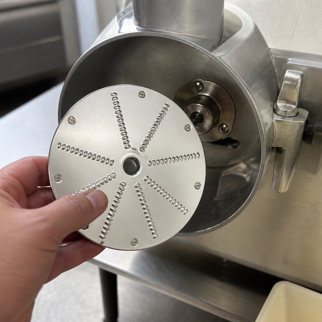 3mm stainless steel replacement grater disc for veg prep machines
