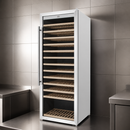 Commercial Wine Cooler 118 Bottle Capacity Stainless Steel