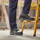 Premium Metal Free Safety Shoe S3 SRC - Black Leather, Sizes 37-47 for Ultimate Protection and Comfort