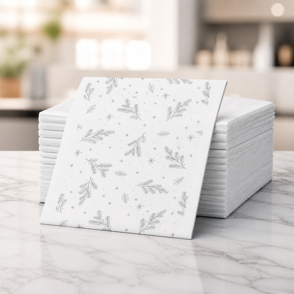 Disposable Tablecloths 1200x1200mm 50 Pack for Events Catering