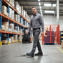 Premium Industrial Work Shoe with Certified Protection Features for Smart Office and Shop Floor Use