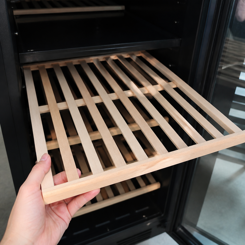 Commercial Wine Cooler Replacement Upper Wood Shelf 505x442mm