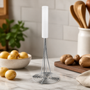 Commercial Potato Masher with Tinned Wire Head and Nylon Handle