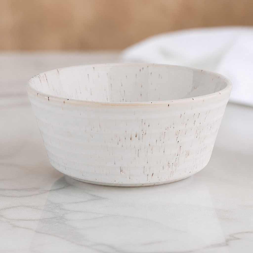 Commercial Cereal Bowls 530ml Speckle 143mm 6 Pack