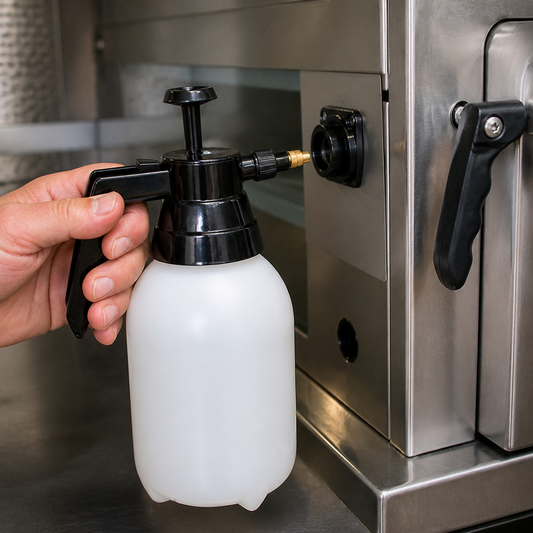 Commercial Pressurised Spray Gun 1.2L for Deck Ovens