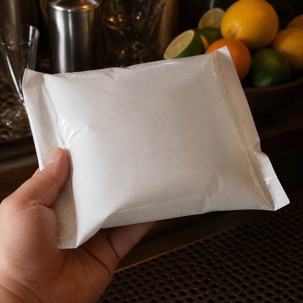 Refreezable ice packs for condiment dispenser - 6 pack