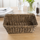 Commercial Rectangular Serving Basket 300x230mm Dark Brown