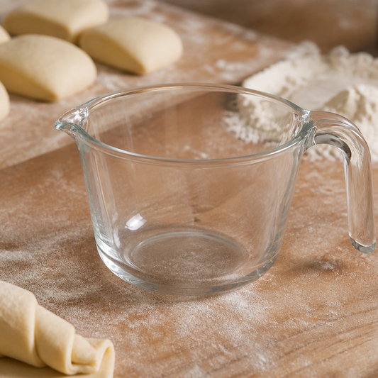 500ml Commercial Glass Measuring Jug with Ergonomic Handle