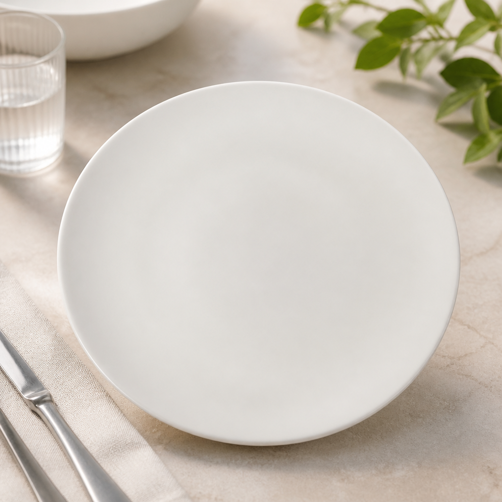 Commercial Coupe Plates 255mm Whitehall Design - 6 Pack