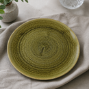 Commercial Olive Coupe Plates 8 2/3" - 12 Pack Super Vitrified