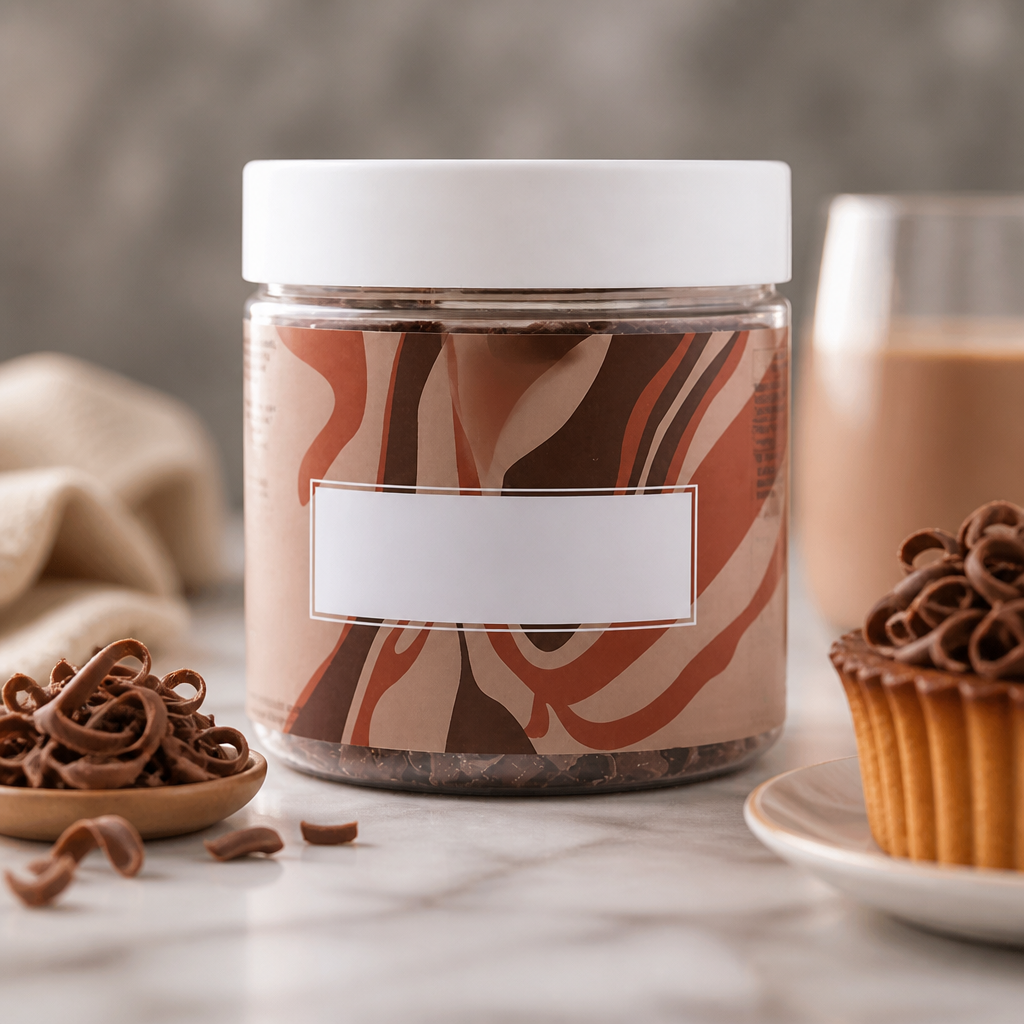 Milk Chocolate Curls Dessert Topping 85g