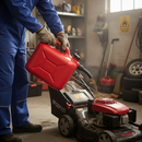Premium Heavy Duty 5 Litre Red Plastic Fuel Can with Leak-Free Spout for Safe Fuel Storage