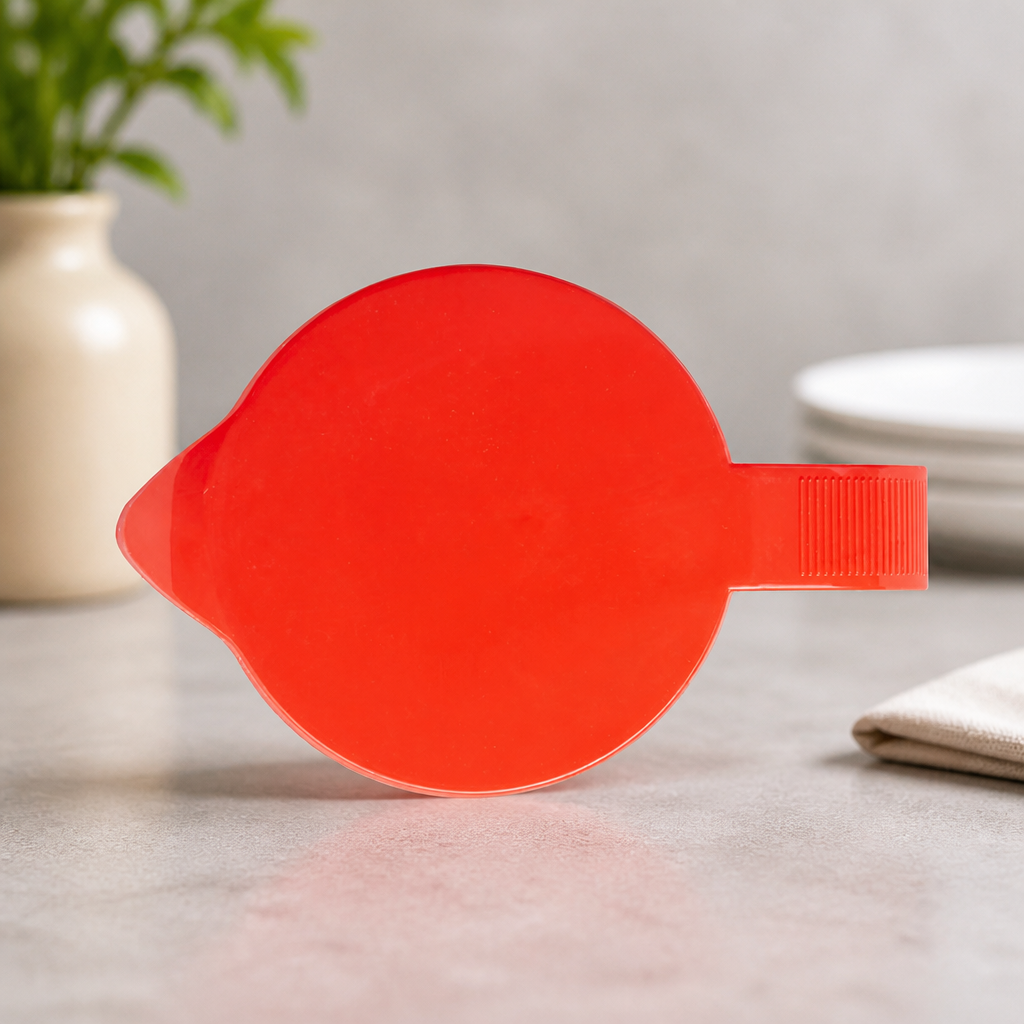 Commercial Plastic Jug Lid Red Shatterproof Dishwasher Safe