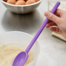 Commercial Purple Mixing Spoon 11.5" Allergen Safe Tool