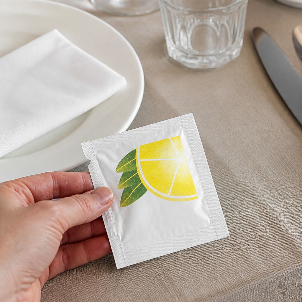 Commercial hand wipes 1000 pack for restaurants and buffets