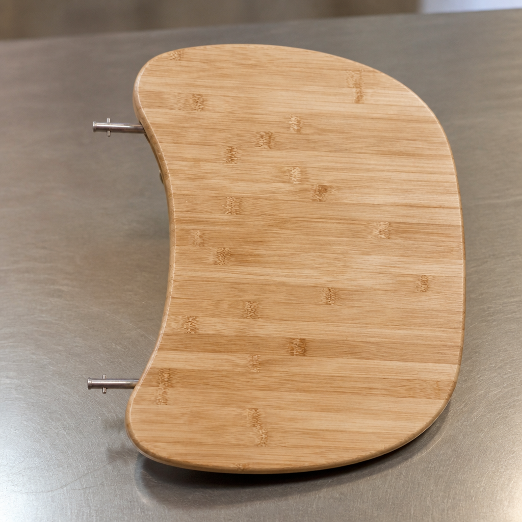 Commercial Bamboo Wood Shelf with Bracket 30x48cm