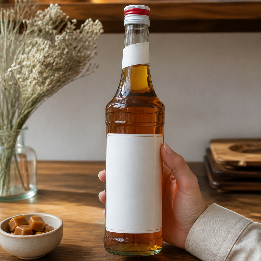700ml Commercial Caramel Syrup for Coffee and Cocktails