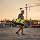 Premium High Visibility Waterproof Holdall with Adjustable Straps and Reflective Tapes - Ideal for Work and Leisure Use