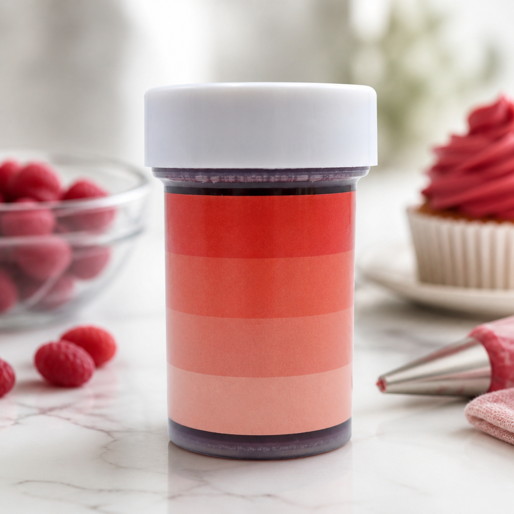 Commercial Food Colour Concentrate Gel Paste - Berry Red 25g