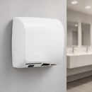 Commercial HEPA Hand Dryer with Ioniser White 32,000 RPM