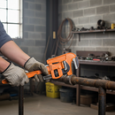 Premium Heavy Duty Drop Forged Pipe Wrench - 14 Inch Length for Superior Grip and Durability