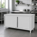 Commercial Stainless Steel Floor Standing Cupboard 900x1800mm