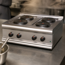 Commercial Electric Boiling Top Hob 180mm Cooking Area 7kW